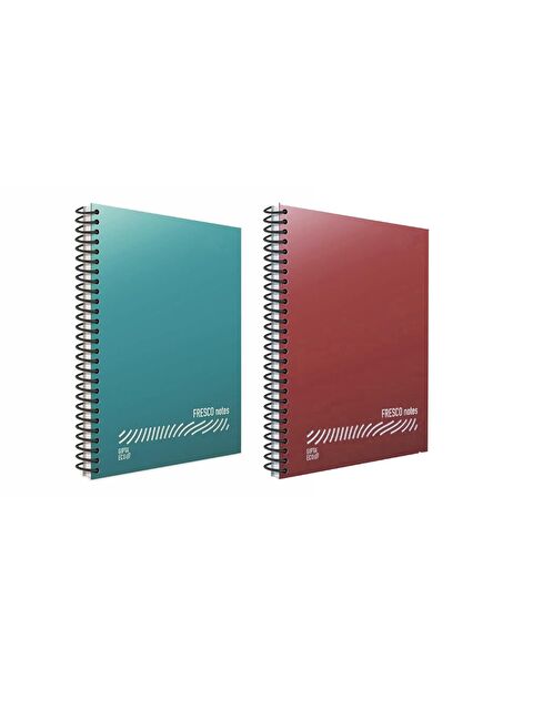 Gıpta Fresco A4 96 Yaprak Plastik Kapak Spiralli Defter 2 Adet Kareli - S000228831-27074