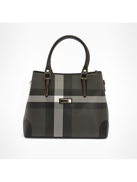 Silver Polo Kadın Omuz Çantası 667-33251 SILVER POLO BAYAN ÇANTASI M129 SİYAH-MAT SİYAH - S000506322-19351