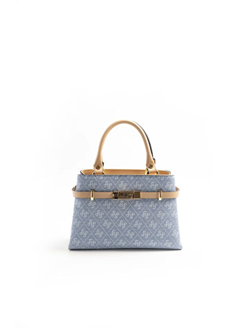 Silver Polo Kadın Omuz Çantası 1149-46457 SILVER POLO BAYAN ÇANTASI M178 MAVİ-MAT TEN - S000506324-17234