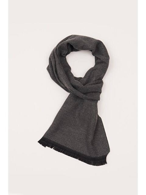 For You Moda Çift Taraflı Siyah Atkı - S000513202-19351