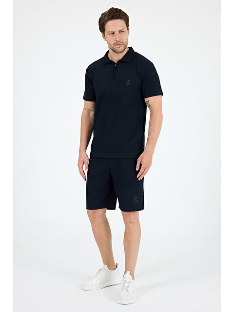 Rodi Erkek Kapris Polo Yaka Kısa Kollu Tişört – Rahat Kalıp, Nefes Alan Kumaş Erkek Tişört 7918 - S000408057-21164