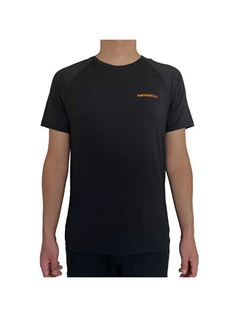 Merrell Tend Erkek Siyah Koşu Tişört - S000495248-19351