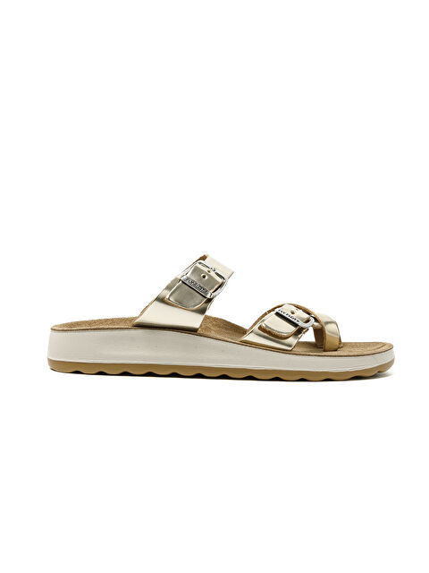 Fly Flot Kadın Altın Rengi Terlik 77 J68 ZC Slipper 6330-Gold