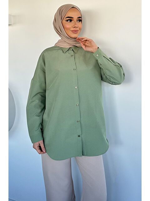 Julude Tesettür Klasik Gömlek