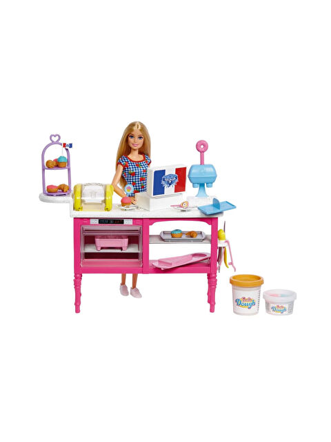 BARBIE Barbie'nin Eğlenceli Kafesi Oyun Seti HJY19 - S000272078-23173