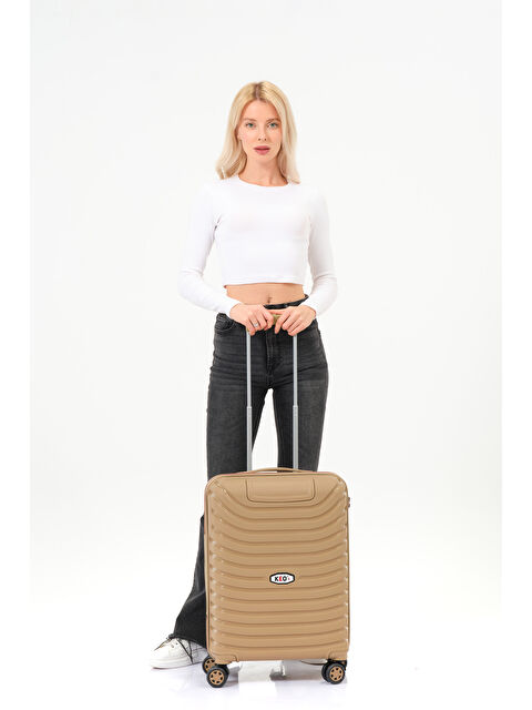 Keo Plus Kabin Boy Gold PP Valiz - S000400640-20076