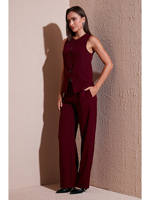 Lela Wide Leg Yüksek Bel Geniş Paça Palazzo Pantolon 65271262 - S000424842-19951