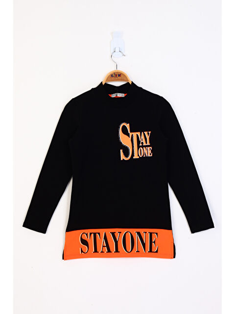 Toontoykids Kız Çocuk Stay One Baskılı Tişört