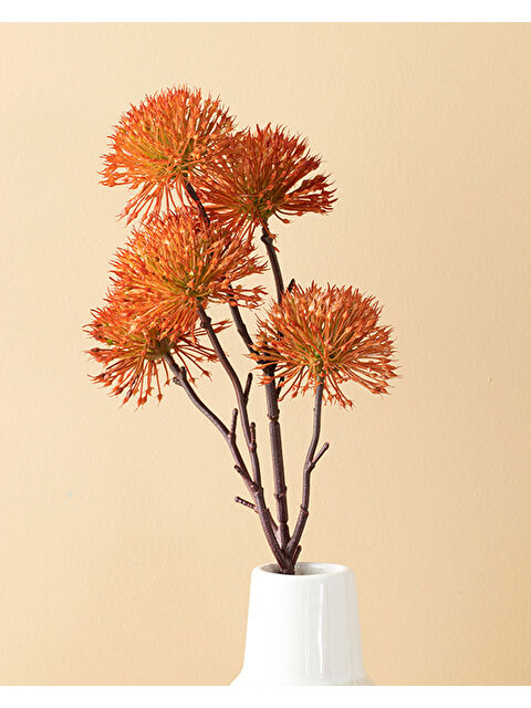 English Home Thorn Onion Tek Dal Yapay Çiçek Turuncu - S000486774-20013