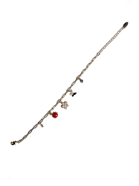 New Obsessions Şans Charmları Sallantılı Gold Bileklik - S000470034-20045