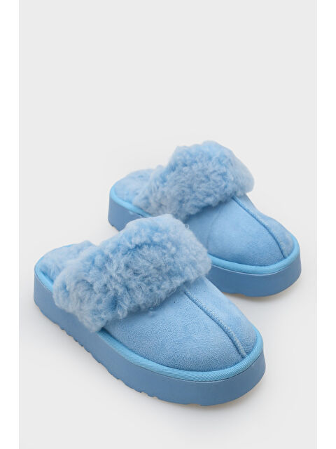 Capone Outfitters Florri Tüylü Burnu Kapalı Kadın Terlik - S000500872-17234