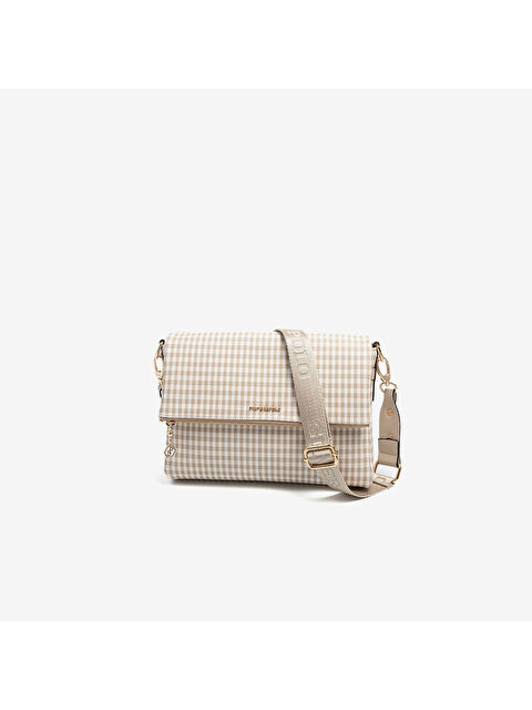 Silver Polo Kadın SP963-M191 SILVER POLO Çapraz Çanta Kum Beji-Kum Beji