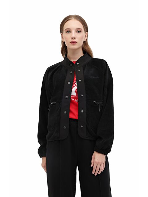 Lumberjack WL 7NAM V24FD3406-S18 5PR Siyah Kadın Polar - S000449668-19351