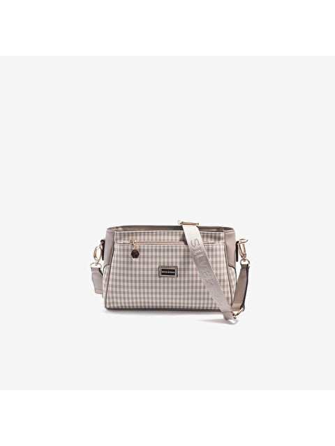 Silver Polo Kadın SP1273-M191 SILVER POLO Çapraz Çanta Kum Beji-Kum Beji