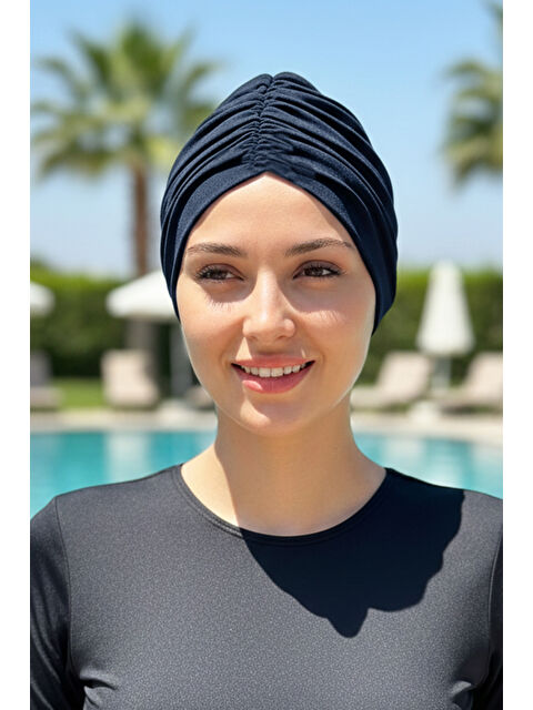 Remsa Mayo Havuz Deniz Çift Taraflı Bone R-987 Lacivert - S000498952-21164