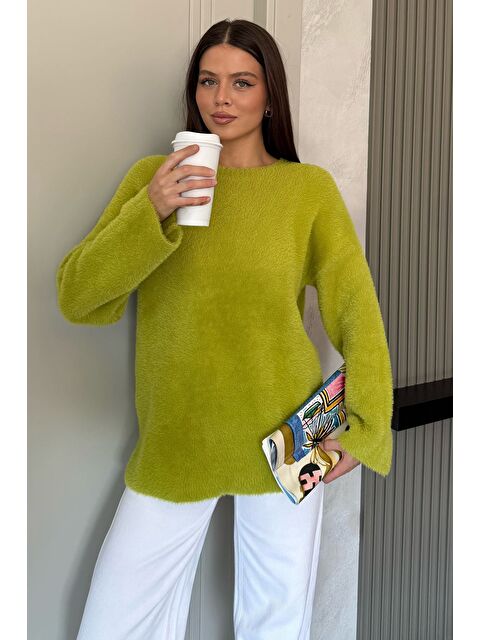 Gülseli Salaş Sakallı Triko Kazak (s,m,l,xl Uyumludur) - S000445228-19972