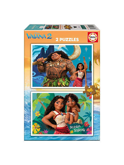 Educa Çocuk Puzzle 2x48 Parça Vaiana 2 20102