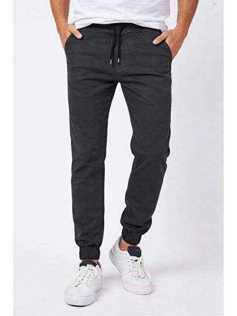 Tarz Cool Erkek Bel Paça Lastikli Jogger Pantolon