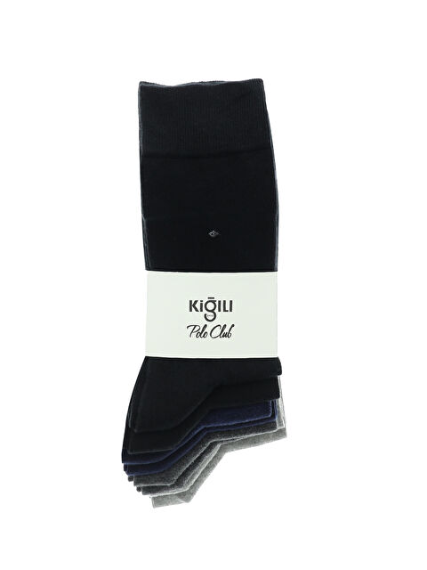 Kiğılı Polo Club 8'li Pamuklu Dikişsiz Çorap Seti - S000494107-23173
