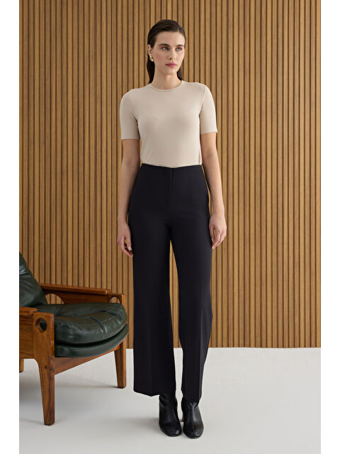 AKER Siyah Dokuma Pantolon - S000503970-19351