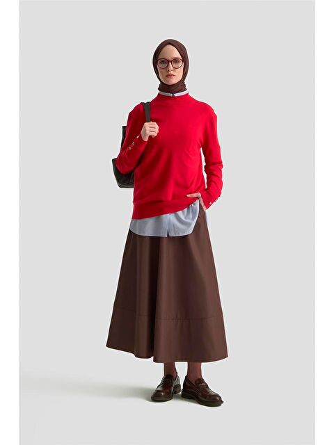 ARMİNE Kazak 25Kd6005 Kırmızı - S000489247-20045