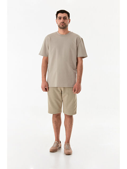 Fullamoda Basic Bisiklet Yaka Tişört - S000380530-25636