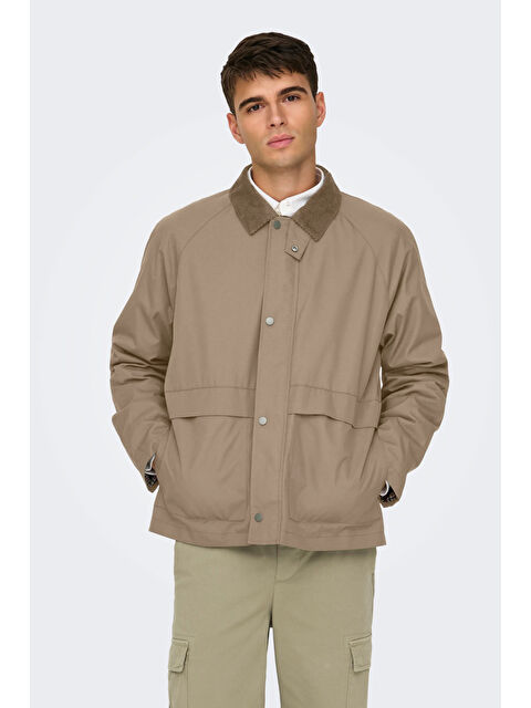 Only&Sons Onskosmo Regular Fit Ceket Yaka Mont 22031626 - S000527002-19928