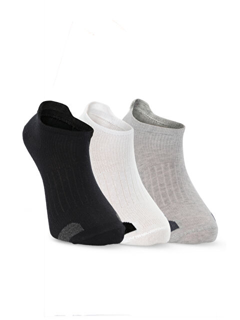 SLAZENGER JADEX 3 lü Erkek Siyah / Beyaz Çorap