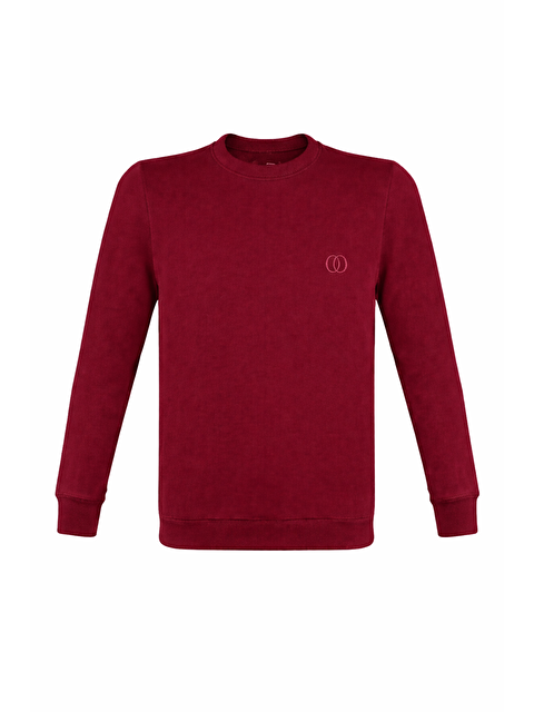 Formo Erkek Pamuklu Sıfır Yaka Yüksek Kalite Uzun Kollu Kompakt Kumaş Sweatshirt - S000494406-19951