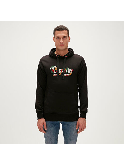 Bad Bear Royalty Erkek Siyah Sweatshirt - S000504594-19351