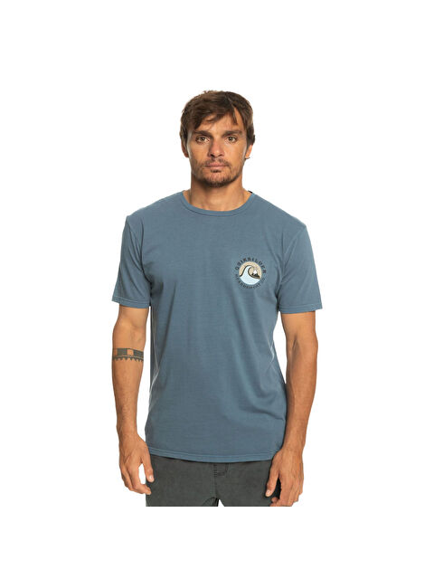 Quiksilver Neverending Surf Erkek Mavi Tişört - S000489086-20055