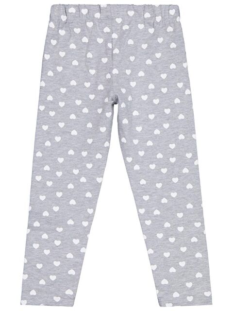 Civil Girls Kalp Baskılı 6-9 Yaş Tayt - S000466652-20600