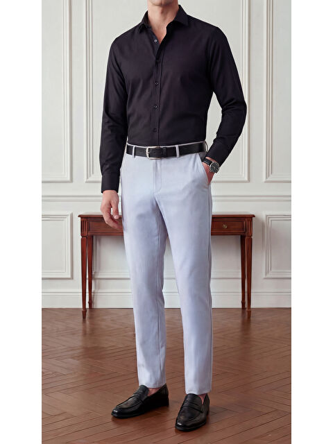 Etikmen Spor Klasik Gri Kolay Ütülenebilir Easy Iron Erkek Pantolon - S000495261-20600