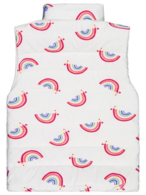 Civil Girls Rainbow Baskılı 6-9 Yaş Yelek - S000480280-19965