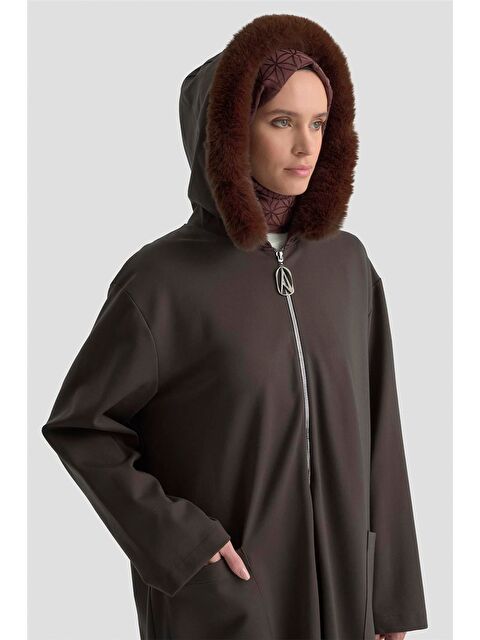 ARMİNE Trend Hırka 25Kt541 Kahverengi