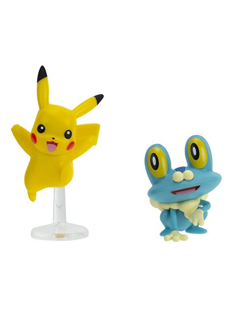 Pokemon Battle 2'li Figür Seti - Pikachu ve Froakie PKW4071 - S000487089-10231