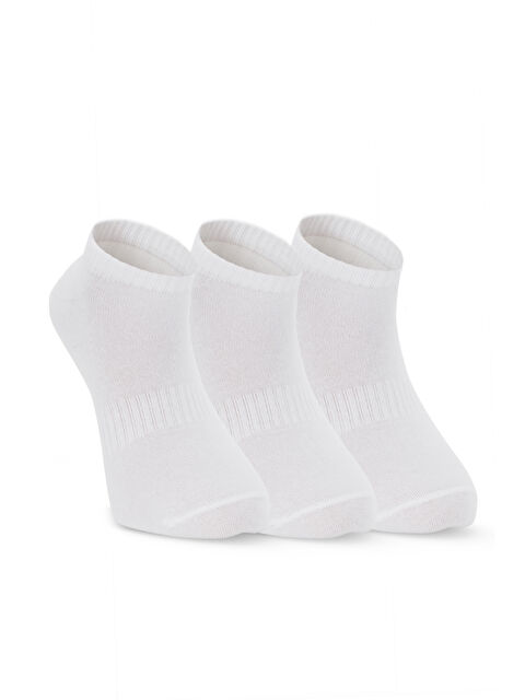 SLAZENGER JADIRA 3 lü Erkek  Beyaz Çorap