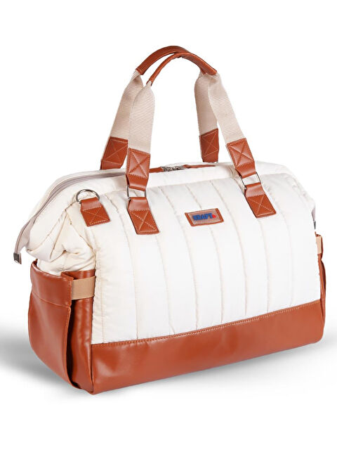 Kraft Lava Bebek Bakım Sırt Çantası Krem