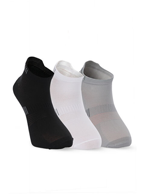 SLAZENGER JAGGER 3 lü Erkek  Siyah / Beyaz Çorap