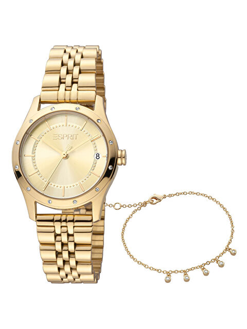Esprit ES1L223M3115 Kadın Kol Saati ve Bileklik Seti - S000488084-20076