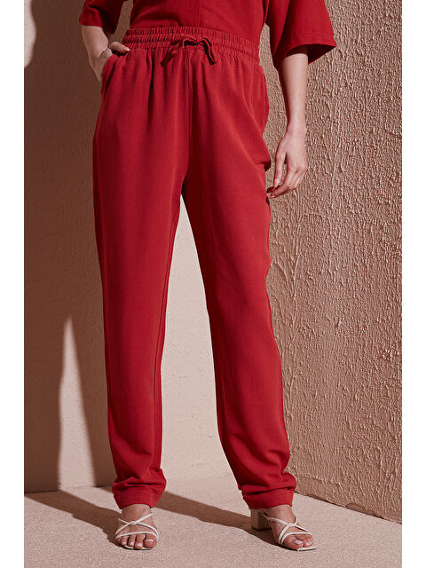 Fashion Friends Relaxed Fit Normal Bel Düz Paça Pantolon 25Y0550K1 - S000375840-18657