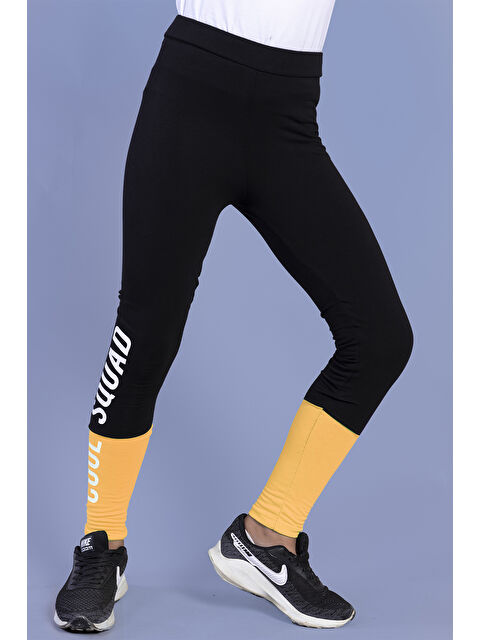 Toontoykids Kız Çocuk Garni Detaylı Baskılı Tayt - S000498958-20013