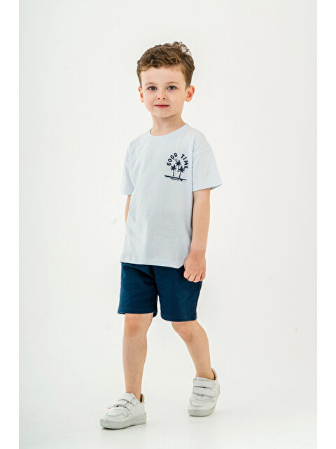 Myhanne Good Time Baskılı Şortlu Takım 50305 - S000373100-17234