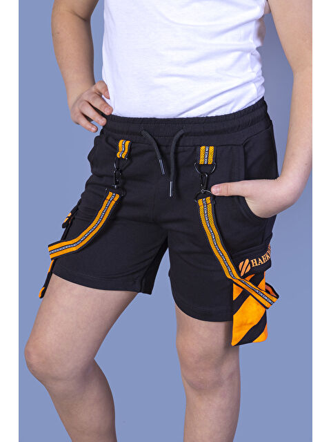 Toontoykids Erkek Neon Baskılı Cepli Şort - S000417484-20013