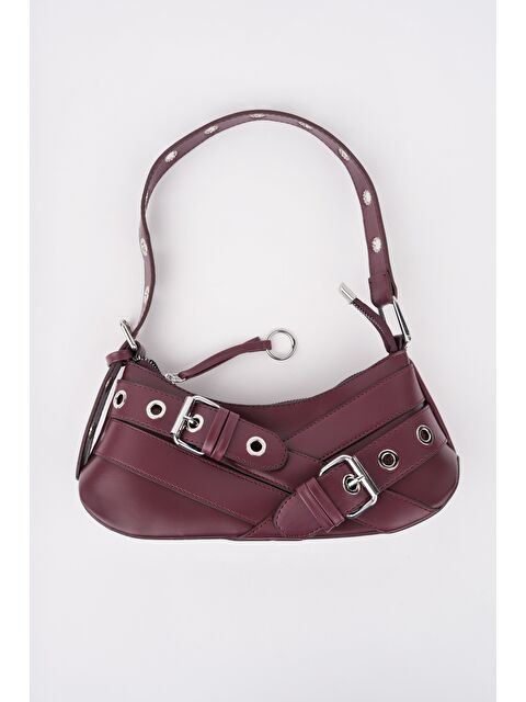 Muggo DOCPE Kadın Kemer Detaylı Baget Çanta - S000363941-19951