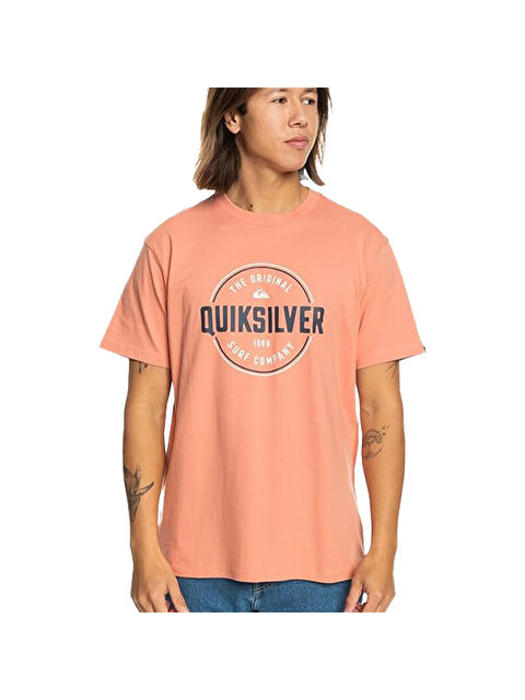 Quiksilver Circle Up Erkek Kırmızı Tişört - S000489090-18657