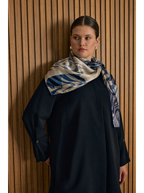 AKER Kol Ucu Metal Koza Logo Ve Pili Detaylı Tunik - S000478908-19351