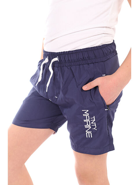 Toontoykids Erkek Çocuk Nakışlı Deniz Şort - S000417488-21164