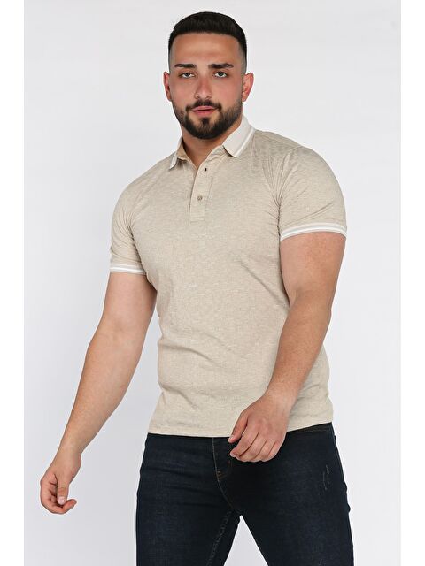 Mishar İtalia Yarım Düğmeli Polo Yaka Erkek Tişört - S000399502-25636