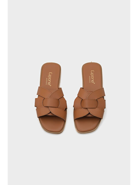 Capone Outfitters Lauren Kadın Küt Burun Terlik - S000175617-4307